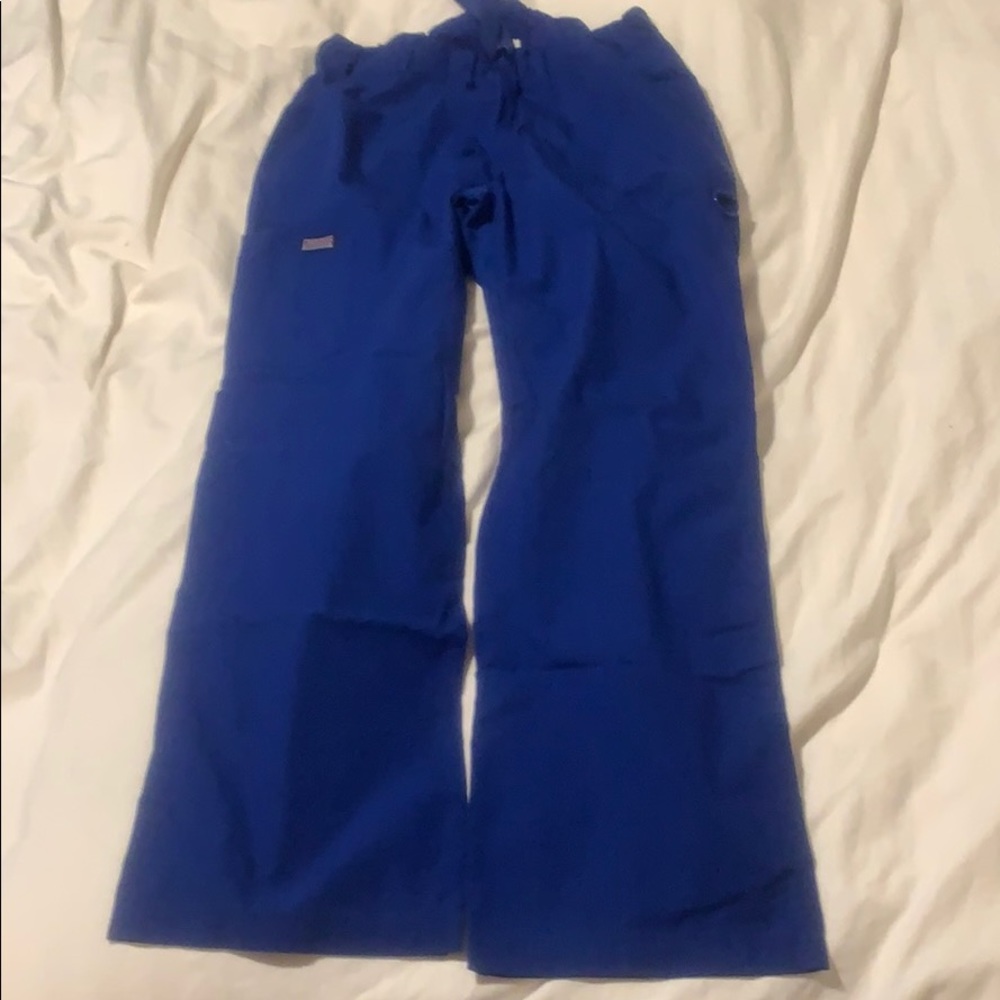Cherokee Workwear Scrub Pants Galaxy Blue
